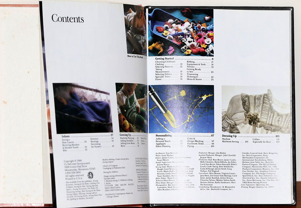 Miniatura: Preloved Singer Sewing Reference Library - Sewing for Children