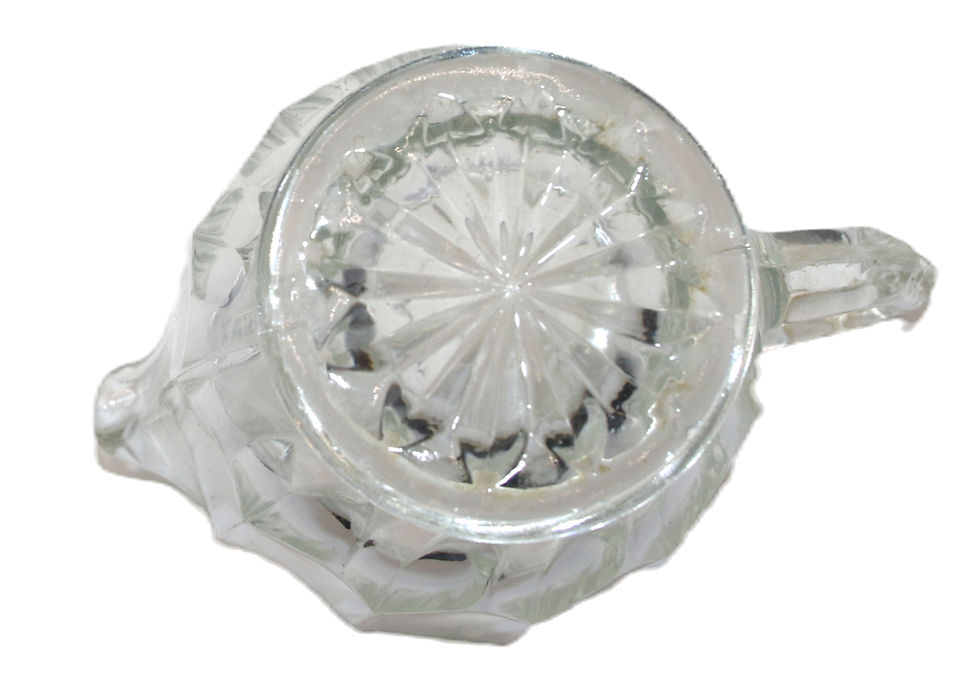 Miniaturbild: Preloved Vintage Glass Milk Jug, Vintage Glass Creamer