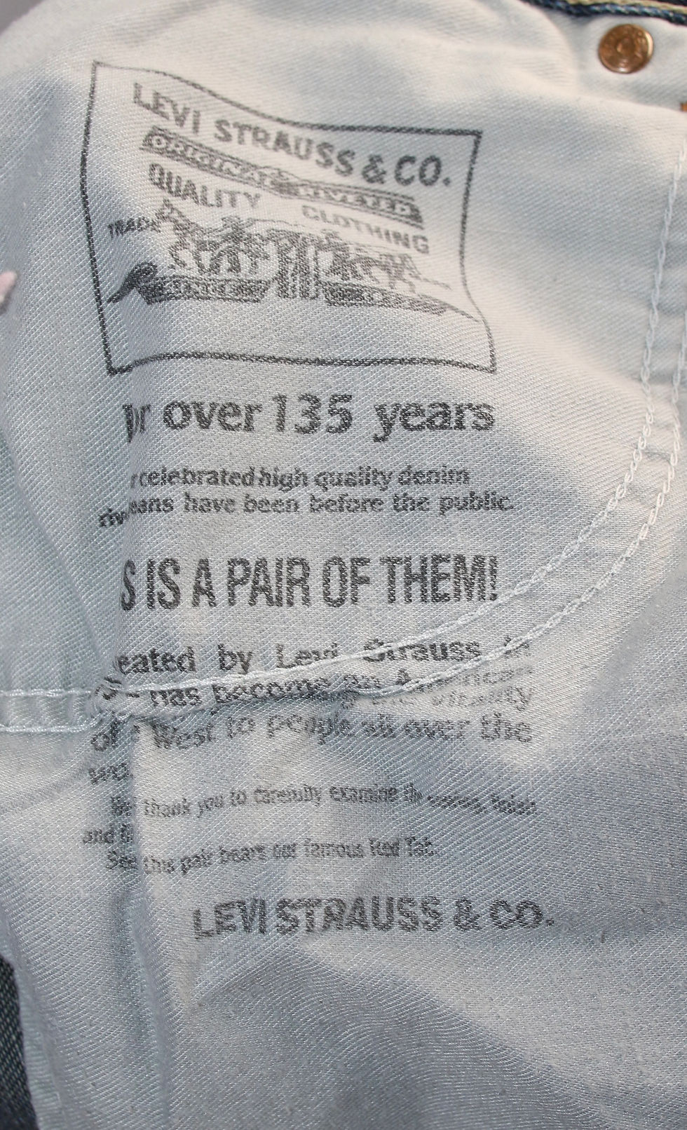 縮圖：Preloved Levi Strauss 504 Jeans W34 L32, Levi's Jeans