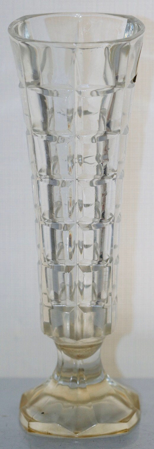 Thumbnail: Preloved Cristal d'Arques, French Lead Crystal Vase with original sticker