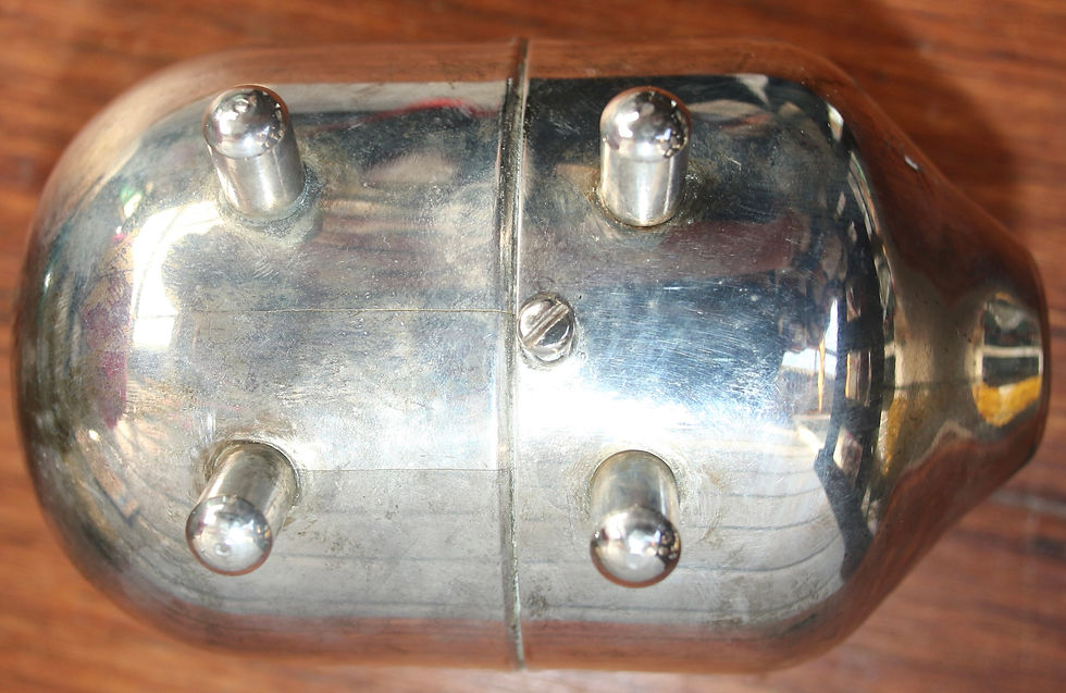 Miniatura: Preloved Metal Piggy Bank, Metal Money Box