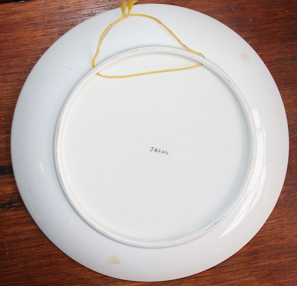 Miniatura: Preloved Ceramic Pont Neuf, Paris Wall Plate,Display Plate