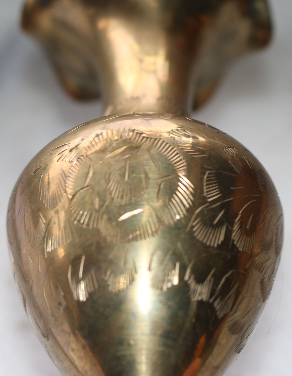 Thumbnail: Preloved Vintage Brass Vase