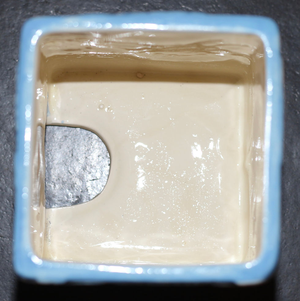 Miniaturbild: Preloved Sunflower Patterned Ceramic Tea Bag DIspenser Teabag Holder