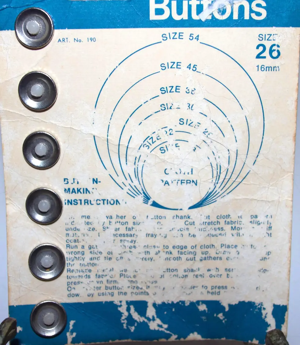 Miniatura: Vintage Korbond Self Cover Buttons on original packaging. Made in Australia.