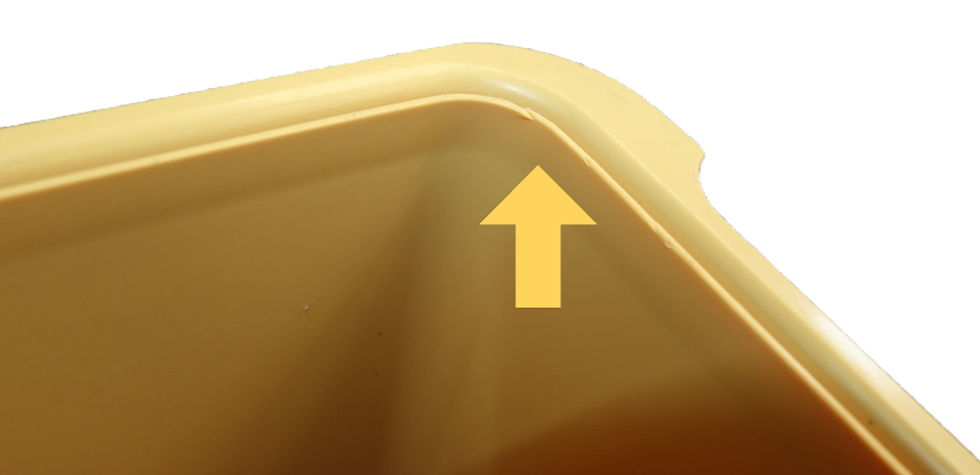 Миниатюра: Preloved Tupperware Breadbox - Tupperware Cheese Box - Tupperware Storage