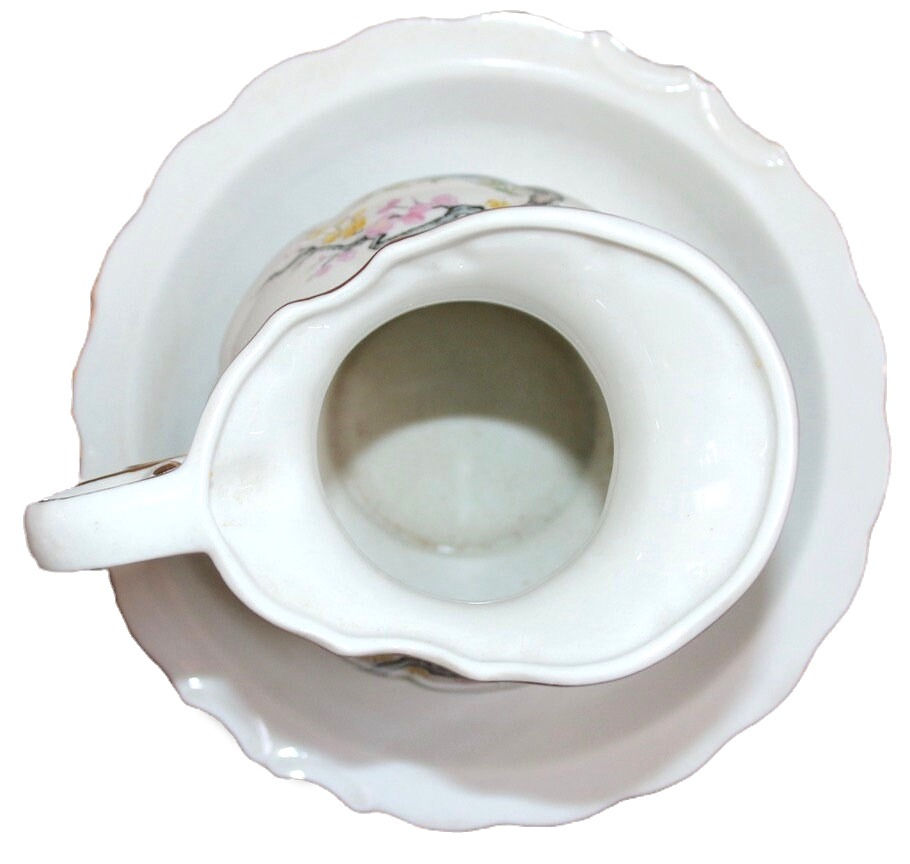 Miniatura: Preloved Small Japanese wash basin set