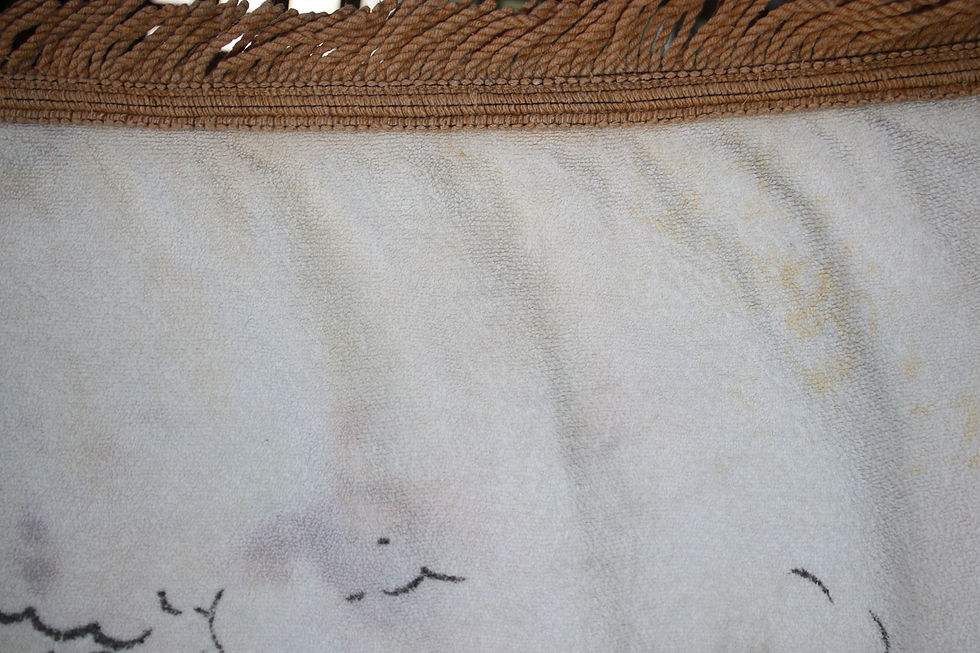 Miniatura: Preloved Vintage Guest Room Towel,  Surfing Towel, Surfer Towel