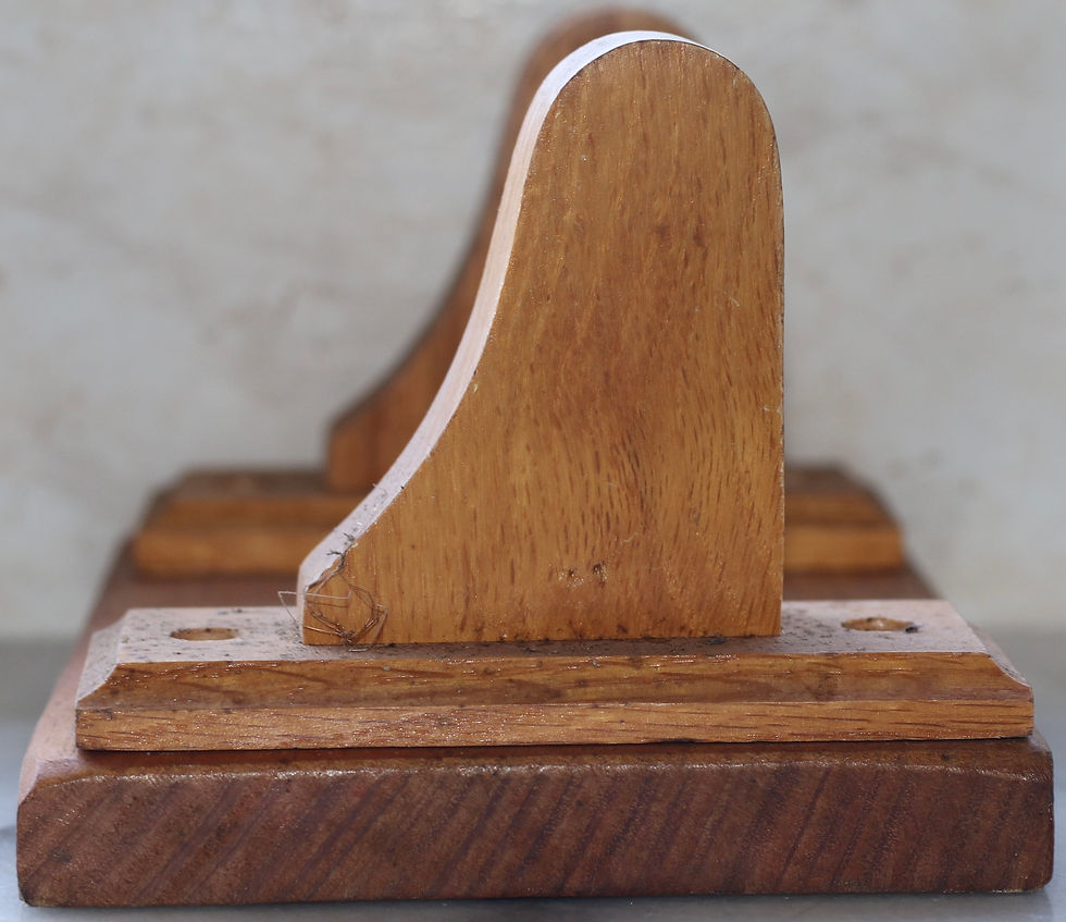 Miniatura: Preloved Wooden Toilet Roll Holder