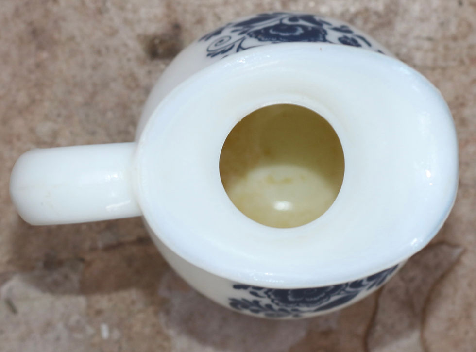 Thumbnail: Preloved Vintage Glass Avon Pitcher - Avon Perfume Bottle