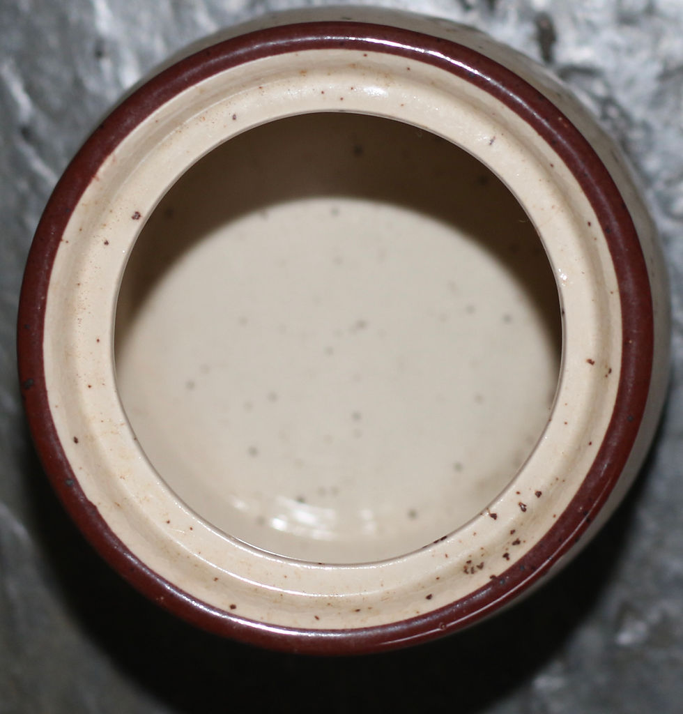 Miniature : Preloved Vintage floral sugar bowl, ceramic sugar container