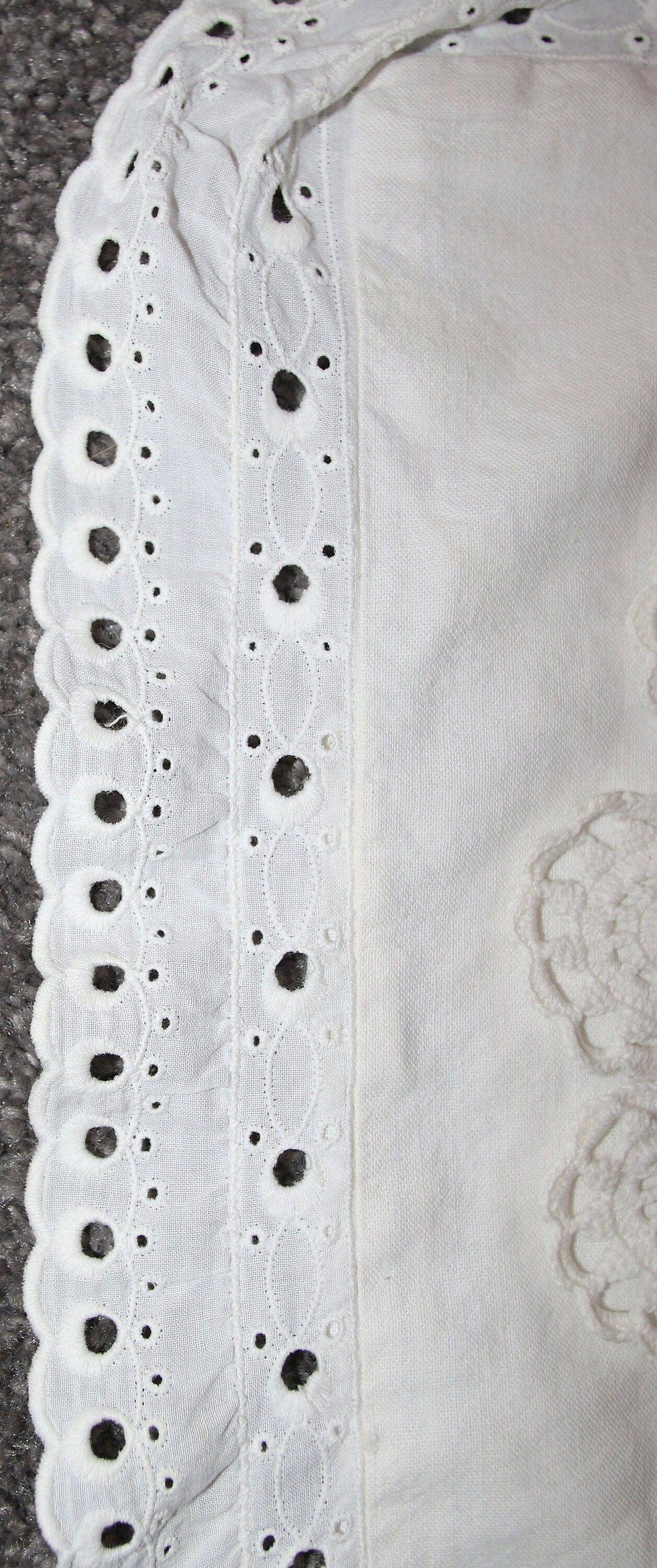 縮圖：Preloved Lace Crochet Cushion Cover, Lace Cushion Cover