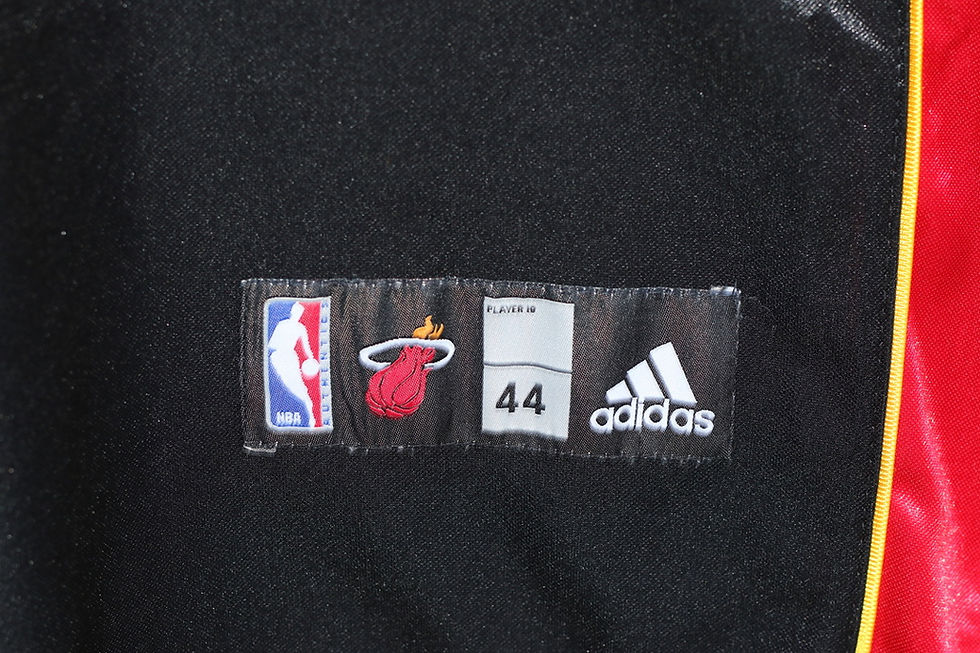Thumbnail: Preloved LeBron James Miami Heat Adidas NBA Swingman Jersey