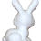 Miniatura: Preloved Ceramic White Rabbit Ornament