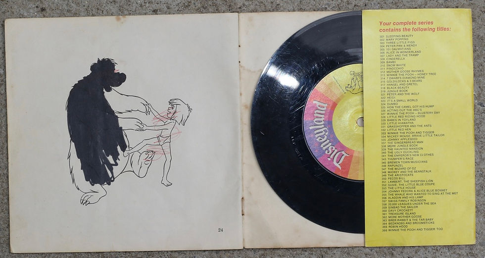 Μικρογραφία: Preloved A Disneyland Record and Book, More Jungle Boy Record