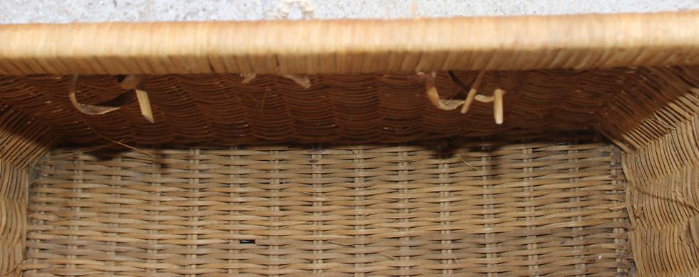 Μικρογραφία: Preloved Cane Basket, Wicker Basket