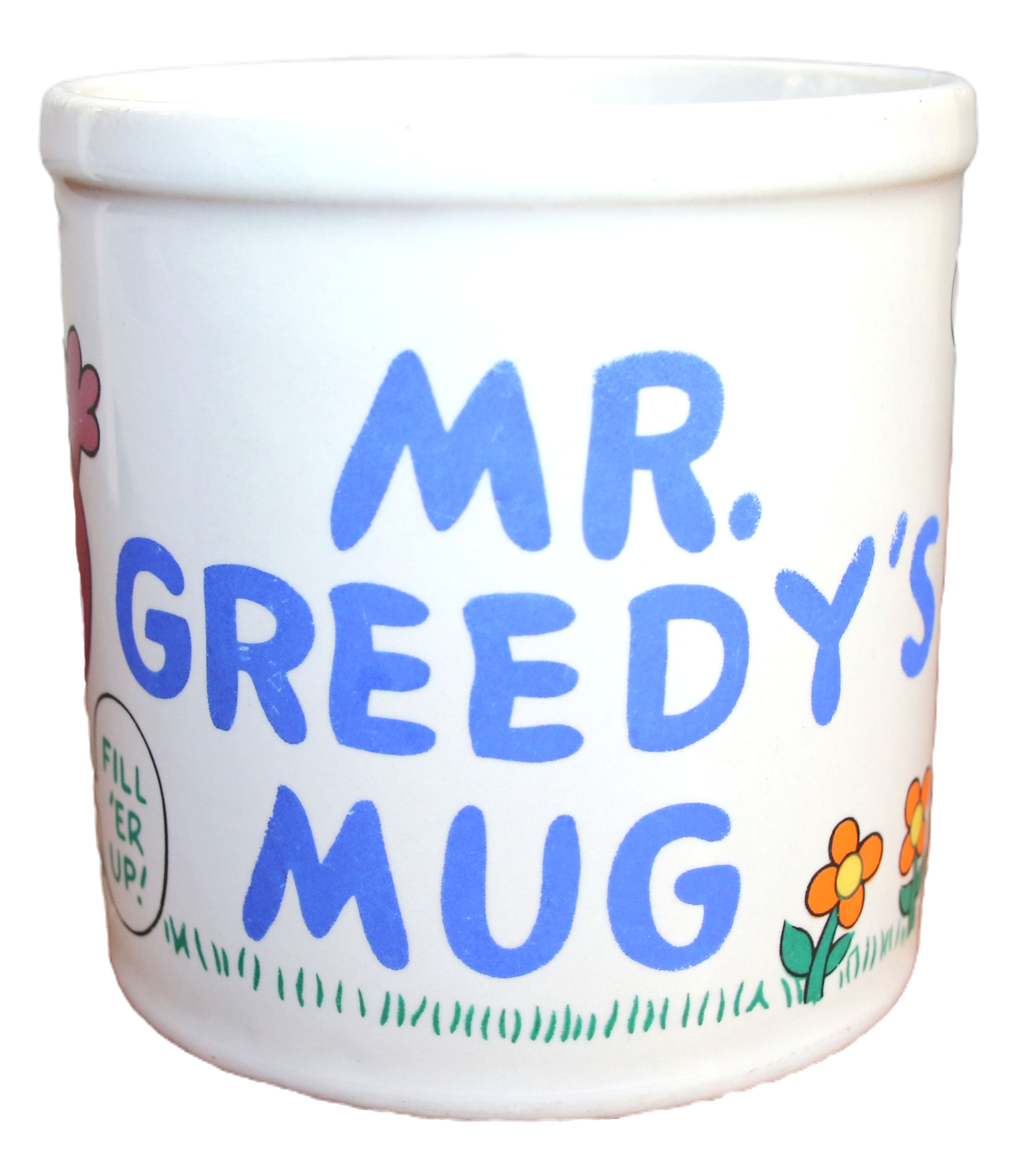 Preloved Ceramic Mr Greedy's Mug Mr Men Mug