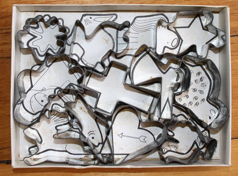 Miniatura: Preloved Tala Ware Cookie Cutter Set , in original box. Biscuit Cutter Set