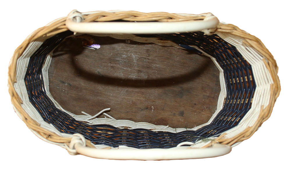 Μικρογραφία: Preloved Cane Handbag, Cane Basket