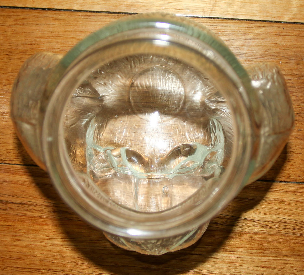 Μικρογραφία: Preloved Glass Dog & Puppy Cookie Jar , Cookie Container