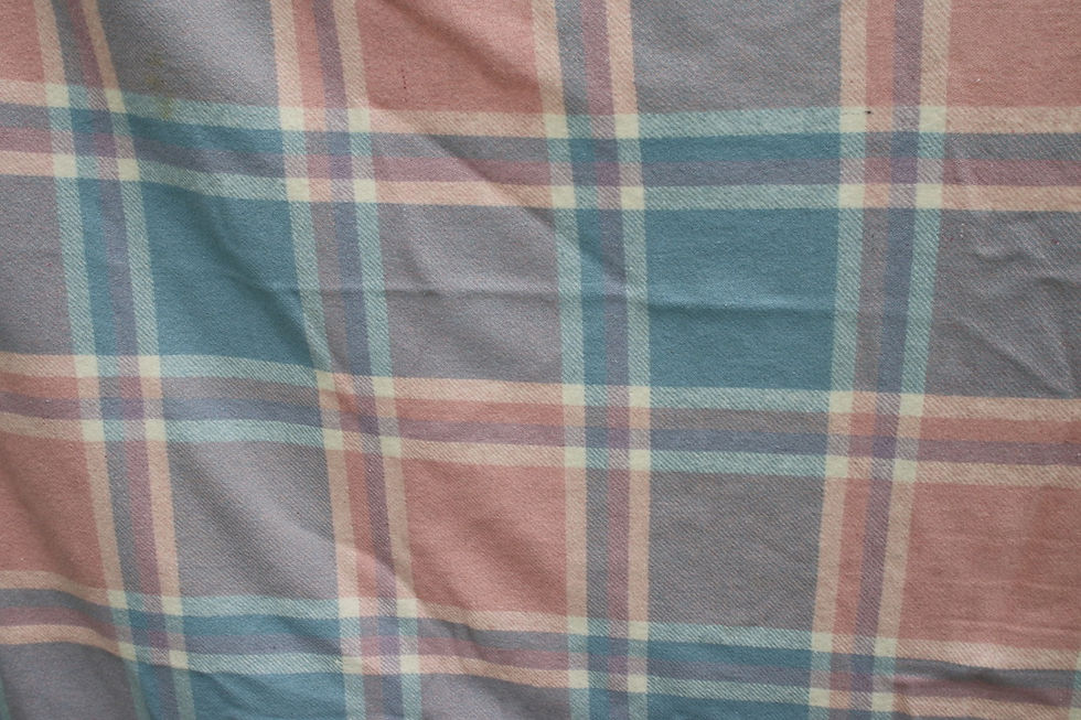 Miniaturbild: Preloved Vintage Celestial Wool Blanket,  Weighted Blanket