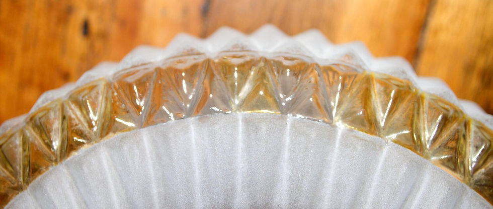 Thumbnail: Preloved Antique Glass Light Shade