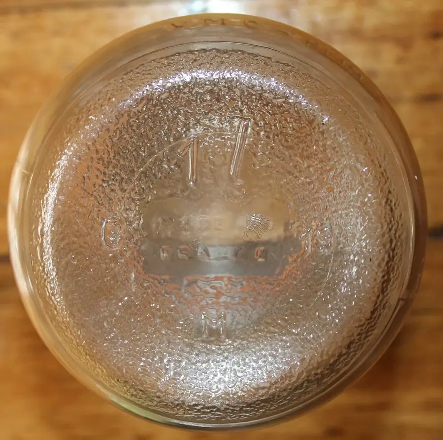 Miniaturbild: Preloved  Le Parfait Glass Canning Bottle , 1 Litre Glass Canning Bottle