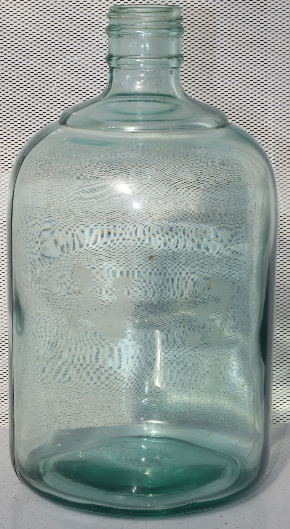 Thumbnail: Preloved Vintage Green Glass Bottle
