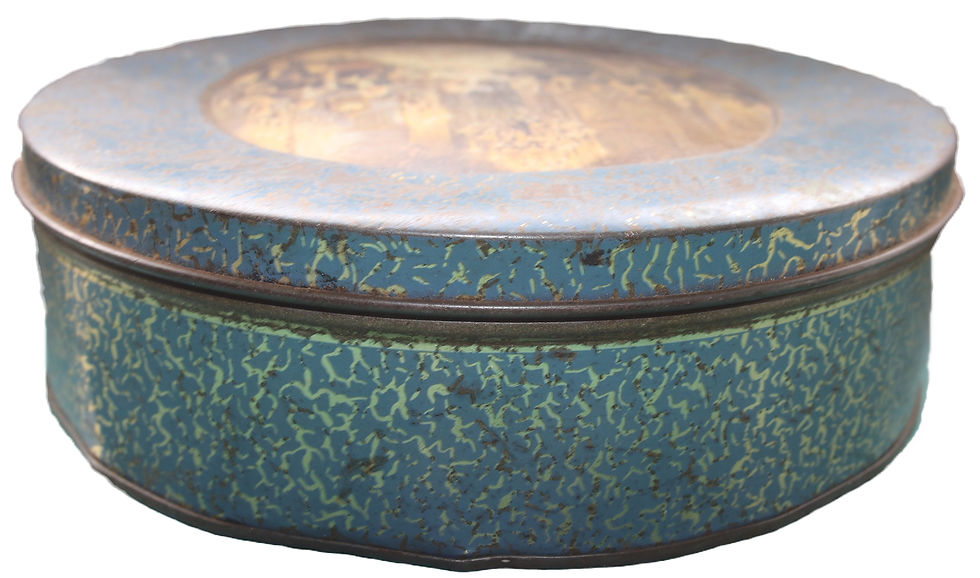 Miniature : Preloved Tin, Vintage Sweetacres Tin