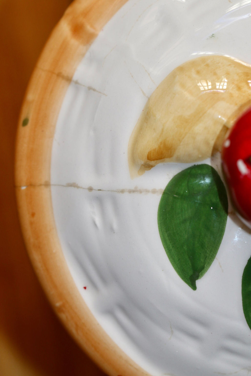 Μικρογραφία: Preloved Country Kitchen Canister , Fruit Canister