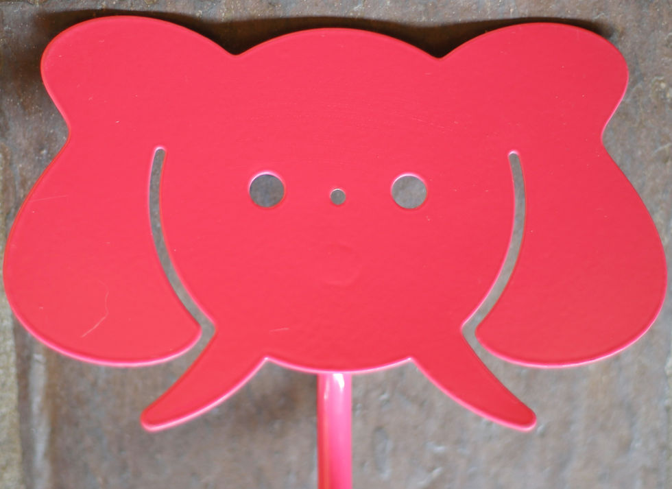 Thumbnail: Preloved Metal Elephant Coat Hook, Novelty Jacket Hook