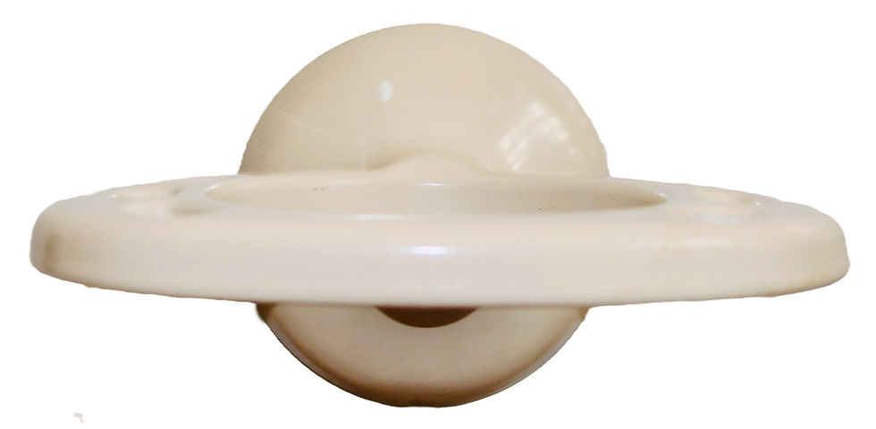 Μικρογραφία: Preloved Vintage metal toothbrush holder
