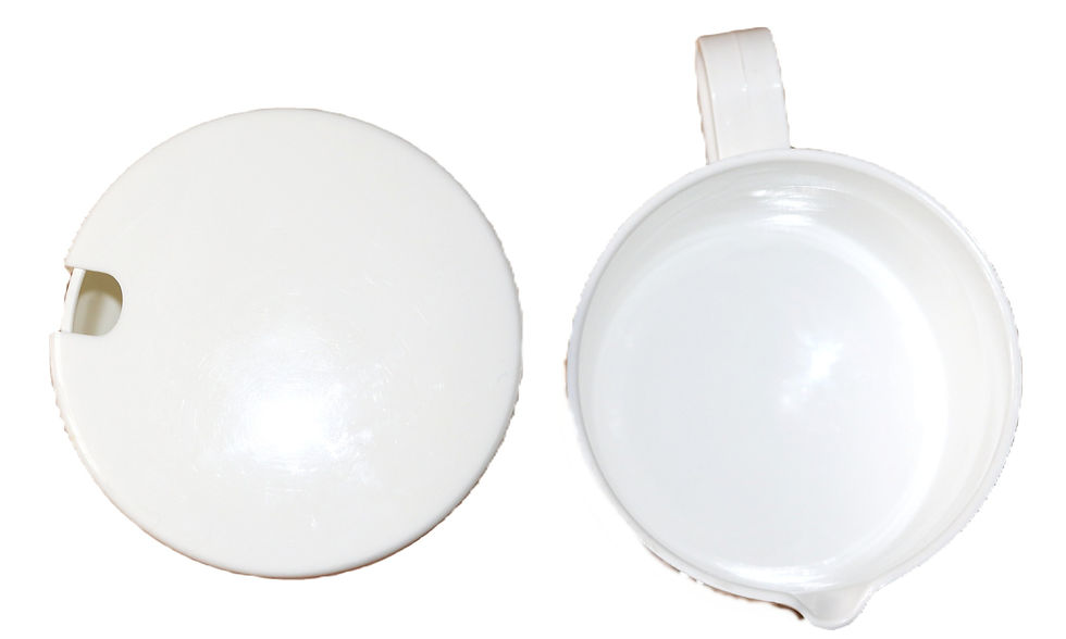Miniatura: Preloved  Guzzini creamer and sugar bowl