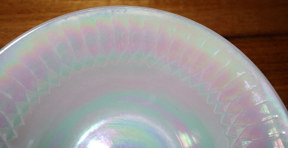 Miniaturbild: Preloved Opalescent Fire-King Heat Proof bowl