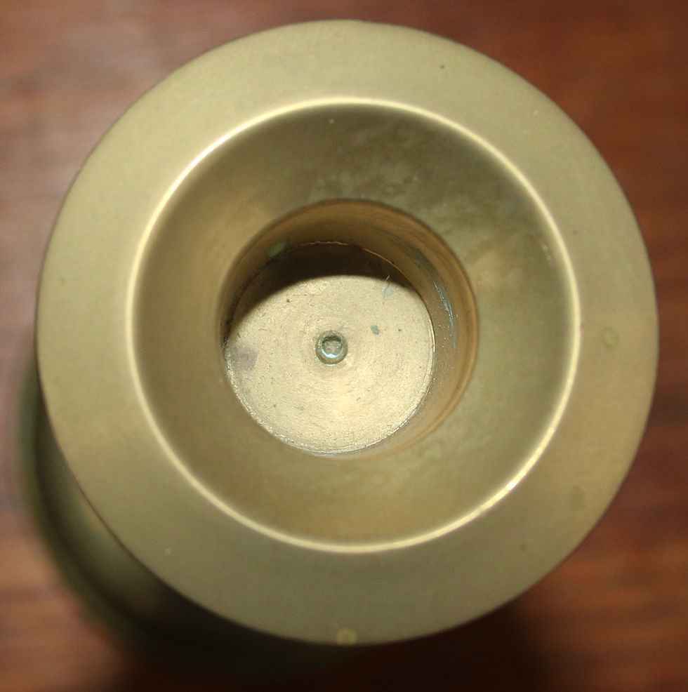 Μικρογραφία: Preloved Brass Candlestick Holder, Brassware, Brass Candleholder