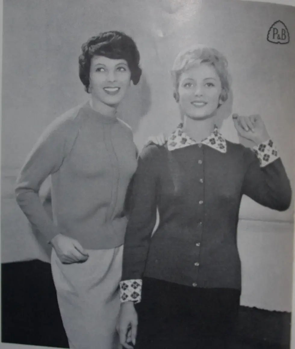 縮圖：Vintage Patons Knitting Book No. 556. OOP patterns