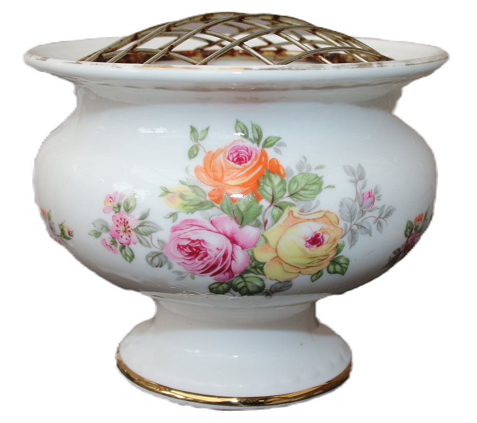 Miniature : Preloved Ceramic Polly Anna Pot Pourri Bowl