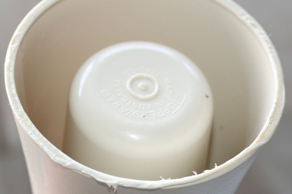Миниатюра: Preloved Vintage Tupperware Vinegar Dispenser, Tupperware Oil Bottle