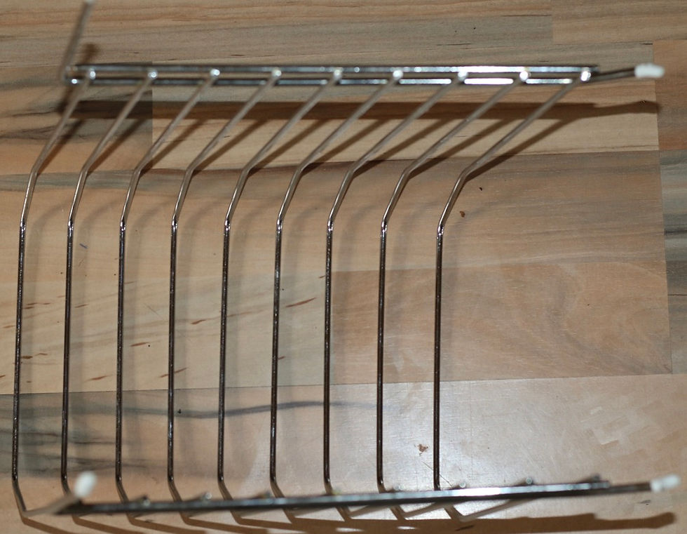 Μικρογραφία: Vintage Metal Record Holder / File Organiser