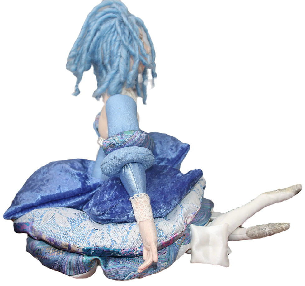 Miniatura: Preloved Cloth Doll, Art Doll