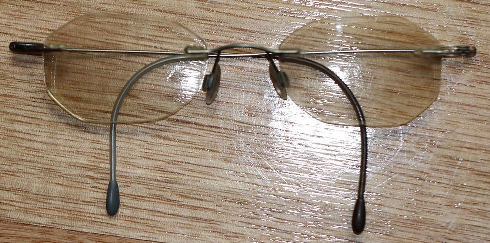 縮圖：Preloved Vintage Metal Glasses Frame spectacles