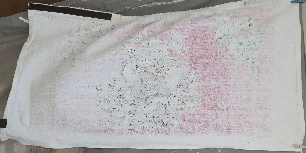 Thumbnail: Preloved Vintage wearable beach towel wrap, Beach Beauty Koala Towel