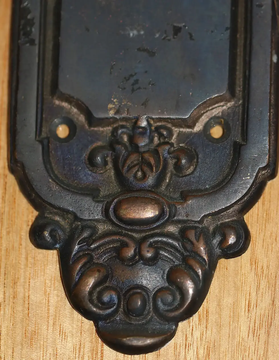 Preloved Door cover plate, metal door cover plate