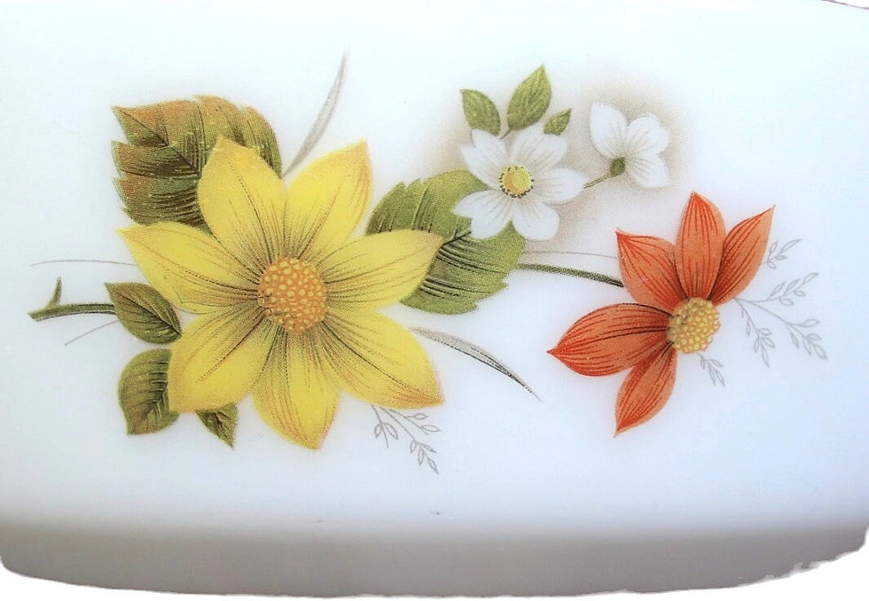 Miniaturbild: Preloved Trio of JAJ Casserole Dishes with Lids , JAJ Pyrex , English Pyrex