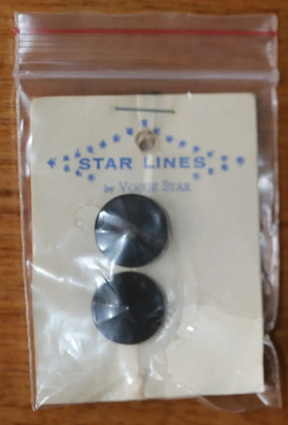 Vintage Star Lines by Vogue Star Vintage Buttons on original packaging