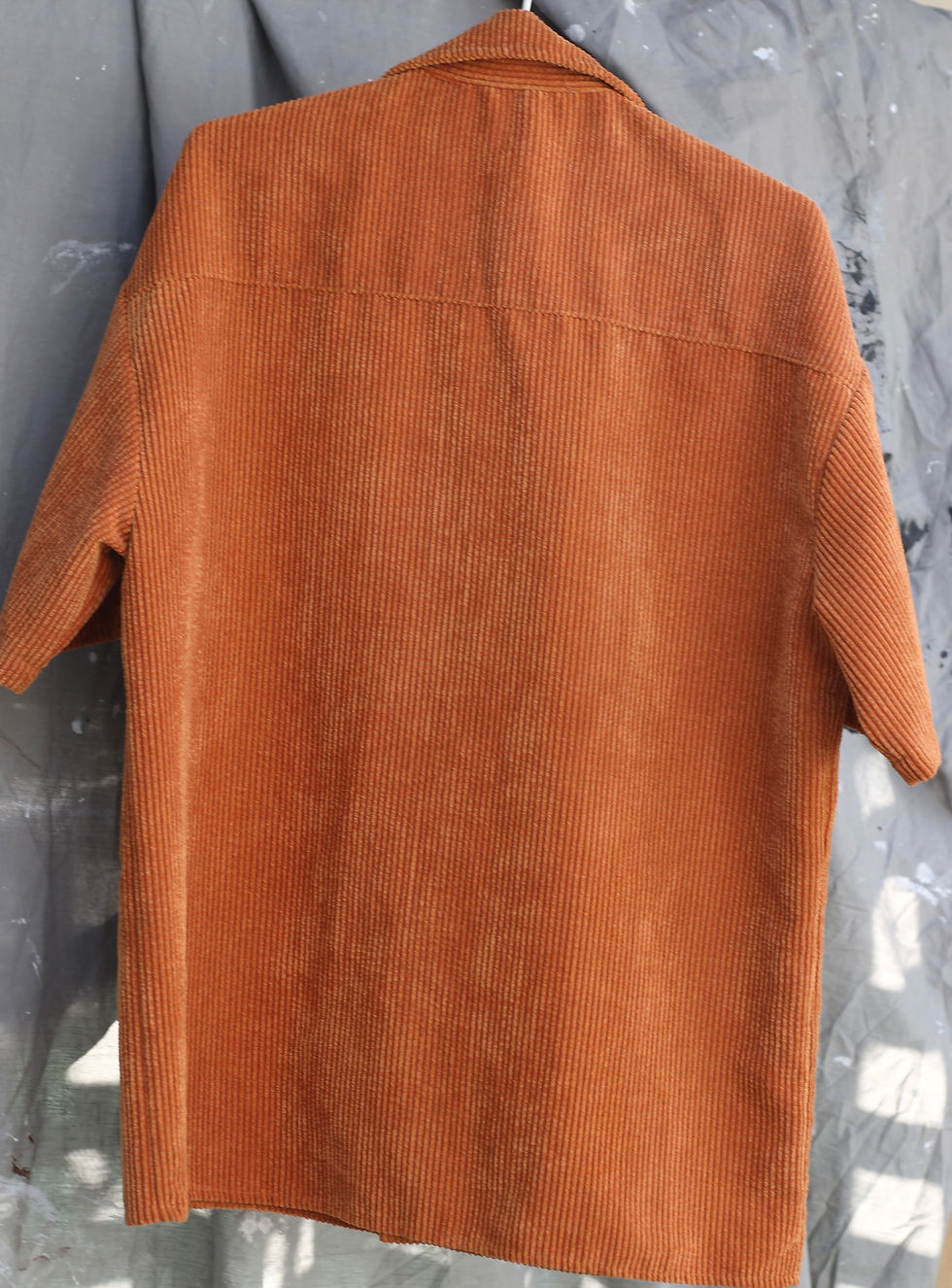 Миниатюра: Preloved Men's Size S Duca Homme Short-Sleeved Shirt, Made in Italy
