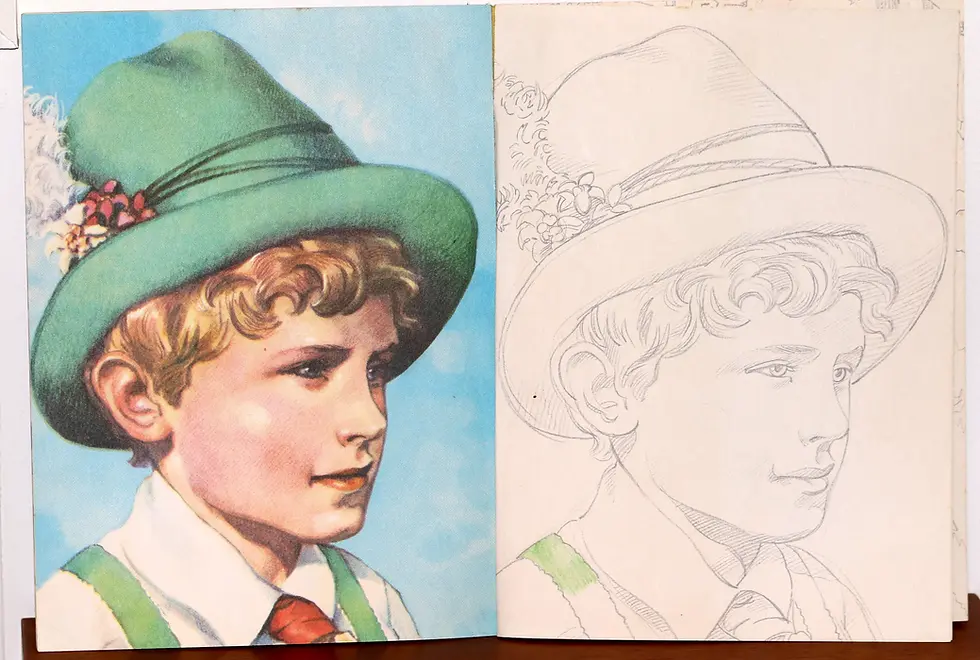 Миниатюра: Preloved The Classic Paint Book Number 1