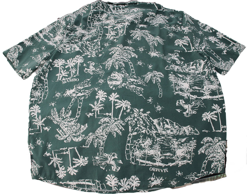 Miniatura: Preloved  Mambo Mens Short-Sleeve Shirt, size 2XL