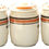 Miniatura: Preloved Set Of Three Crockery Spice Pots
