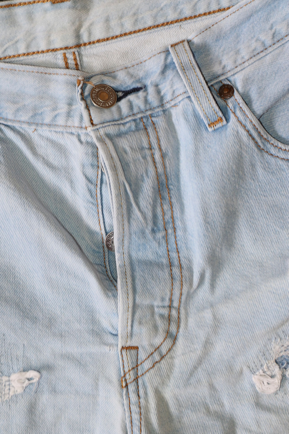 Miniatura: Preloved Levi Strauss 501 Distressed W30 Shorts